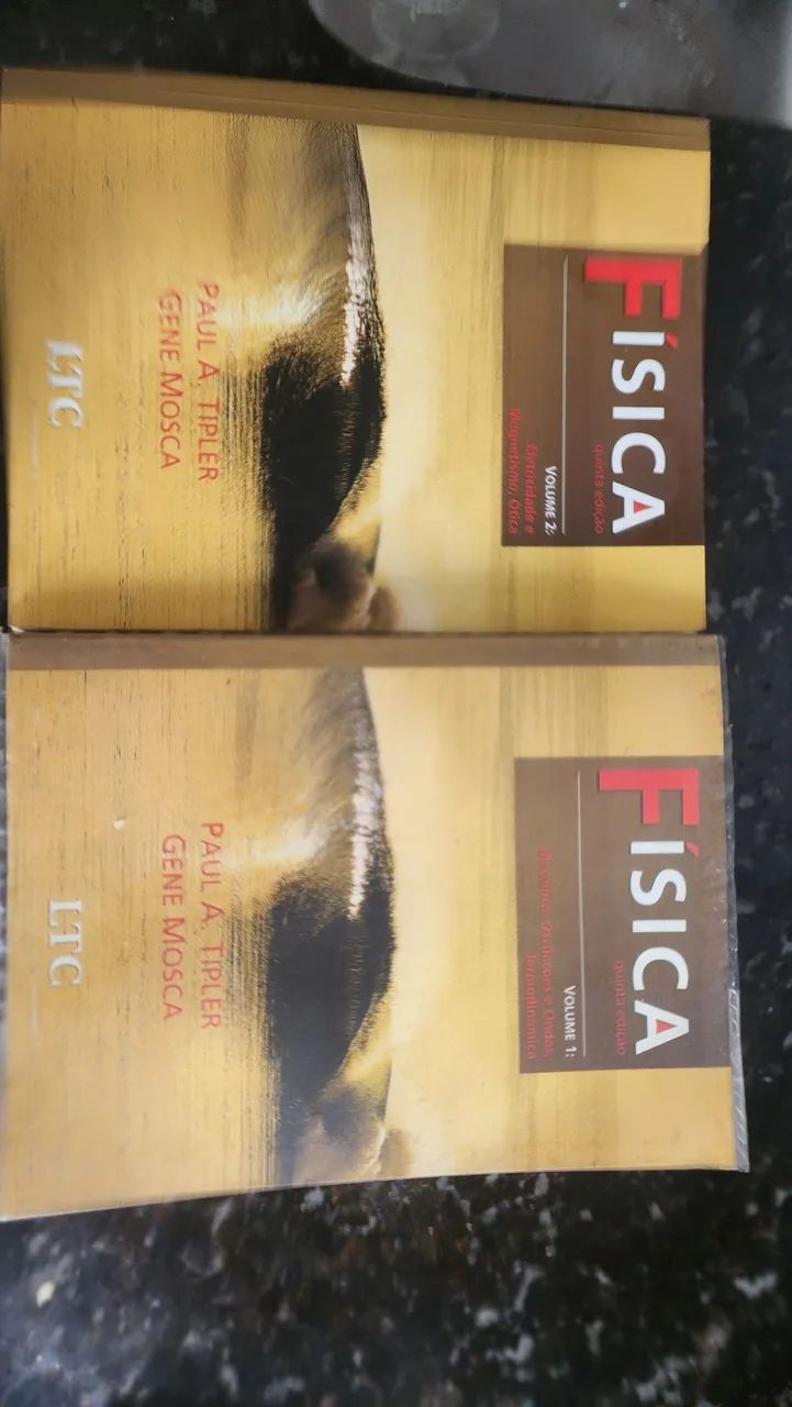 Como Física - Volume 1 + Volume 2 Tipler e Mosca