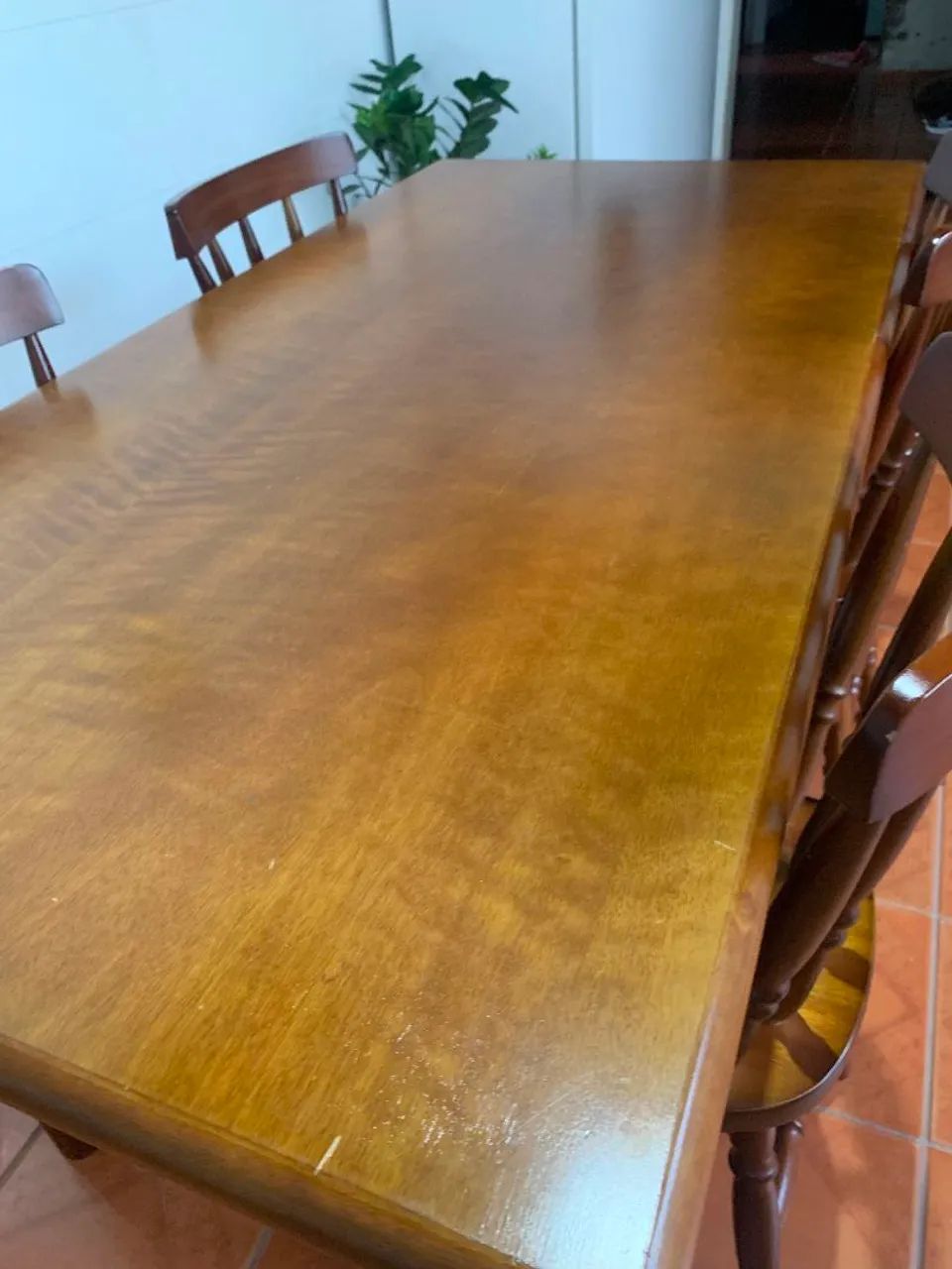 Mesa De Madeira 6 Cadeiras - Foto 2