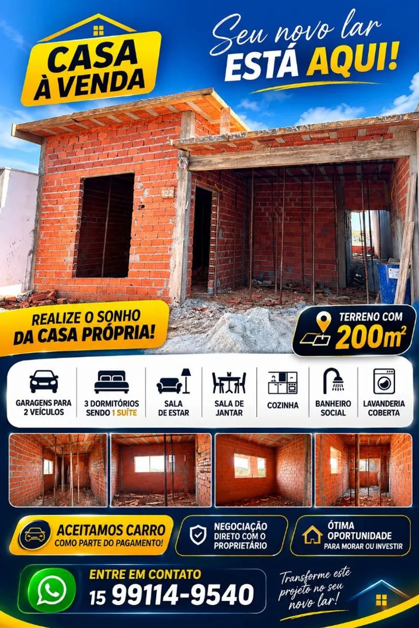 Casa em construção 