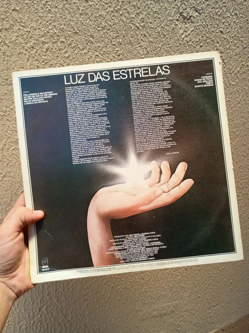 LP Elis Regina luz das estrelas em ótimas condições  - Foto 2