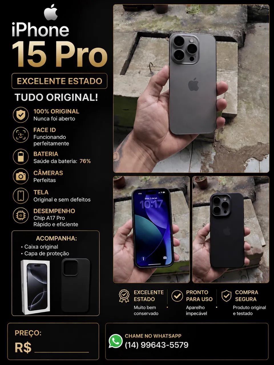 iPhone 15 pro - Foto 3