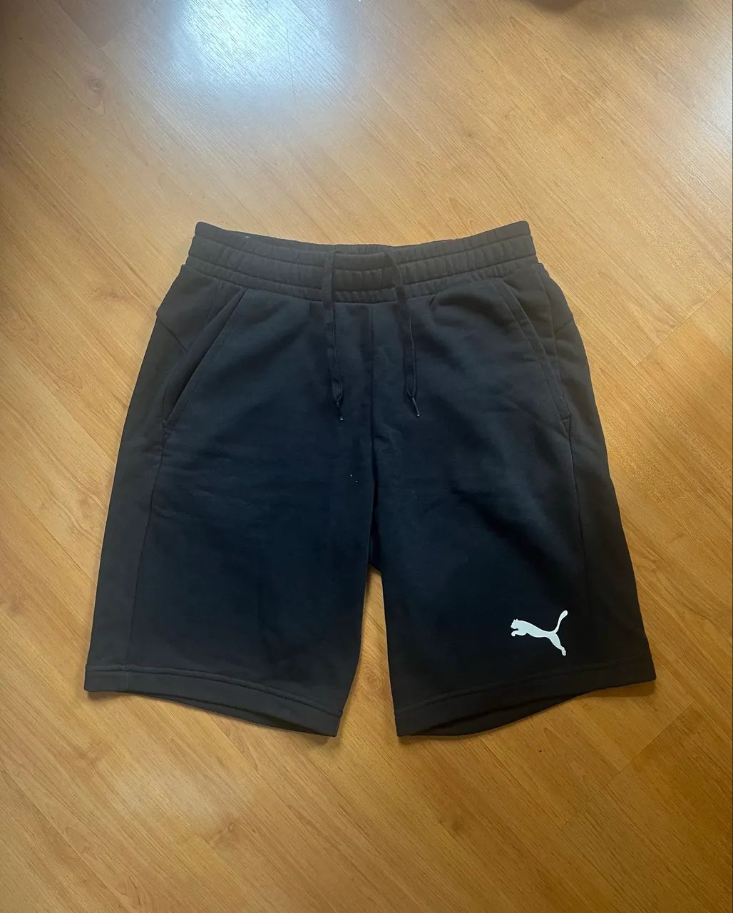 bermuda de moletom puma