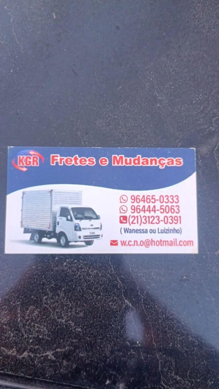 Mudanças fretes todo Rio de janeiro