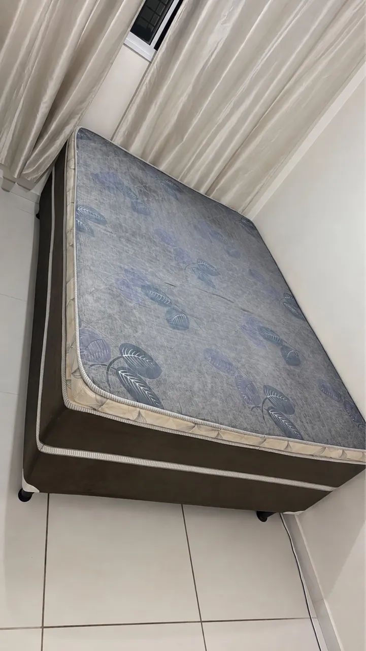 Cama casal box com pilo - Foto 2