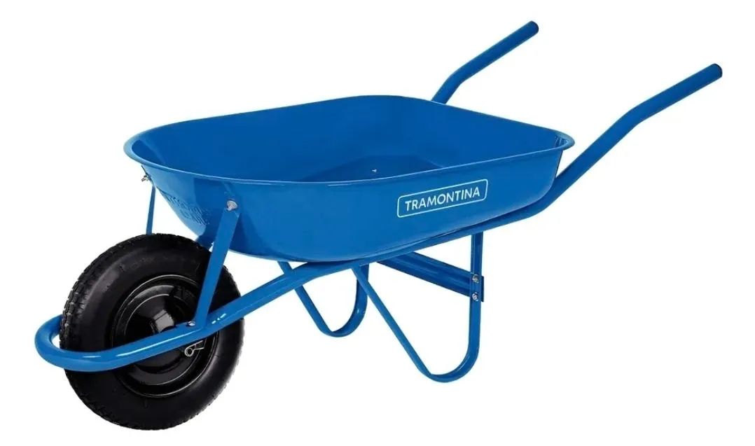 CARRO DE MAO 3,25X8 50L AZUL- TRAMONTINA