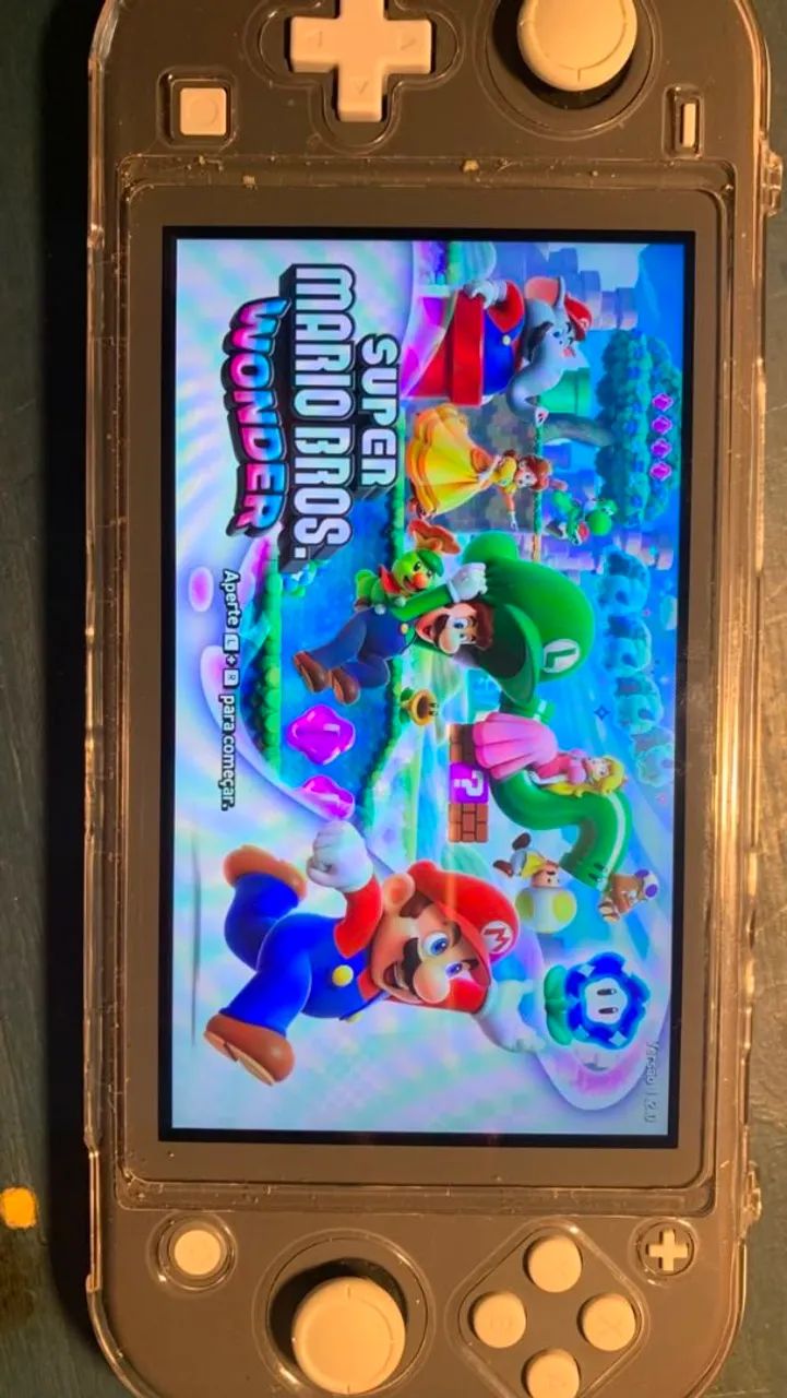 Nintendo switch lite desbloqueado, perfeito estado