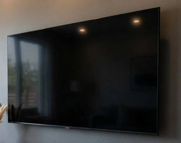 Smartv  Samsung 58 polegadas com led queimado.