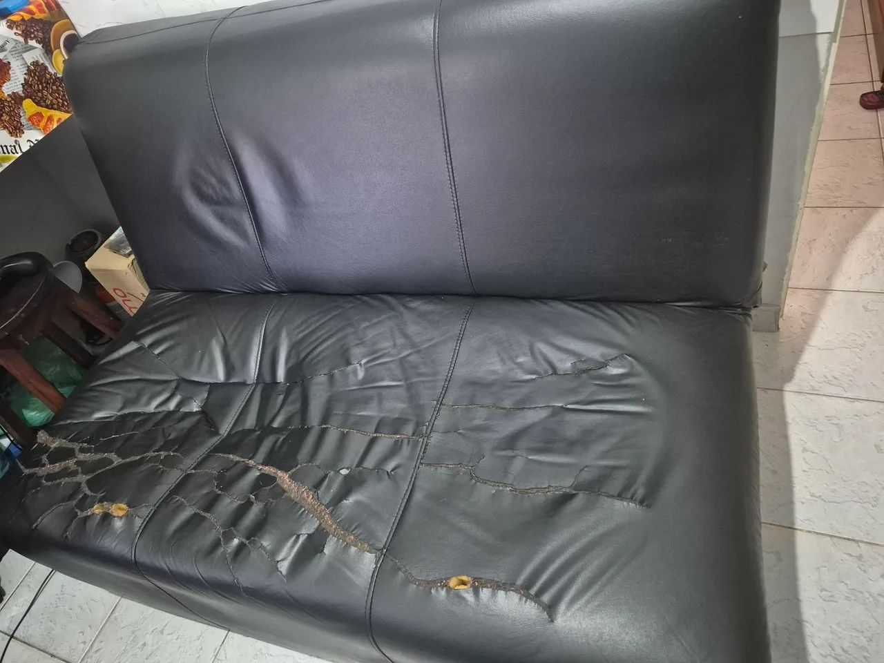 Sofá cama doação  - Foto 3