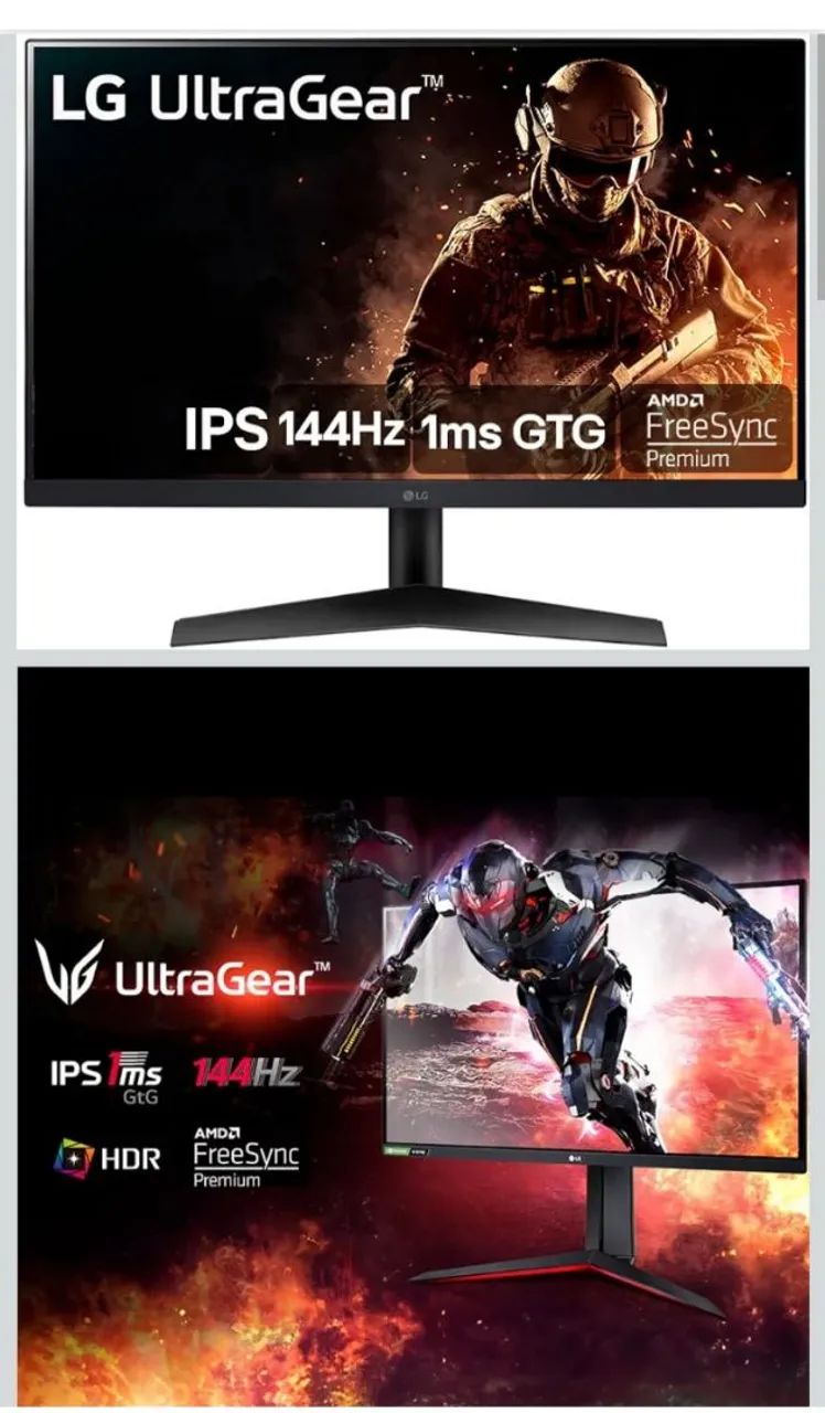 Monitor Gamer LG UltraGear 24'' - Foto 3