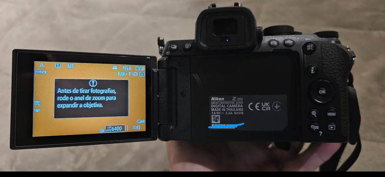 Câmera Mirrorless Nikon Z50ii + lente Nikkor 16-50mm + Brindes - Foto 6