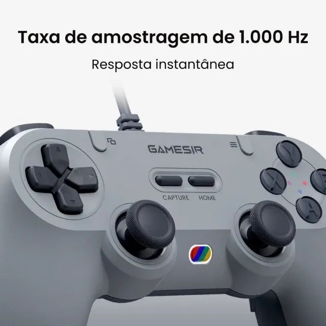 Controle para PC com fio usb ( basta plugar e usar) - Foto 4