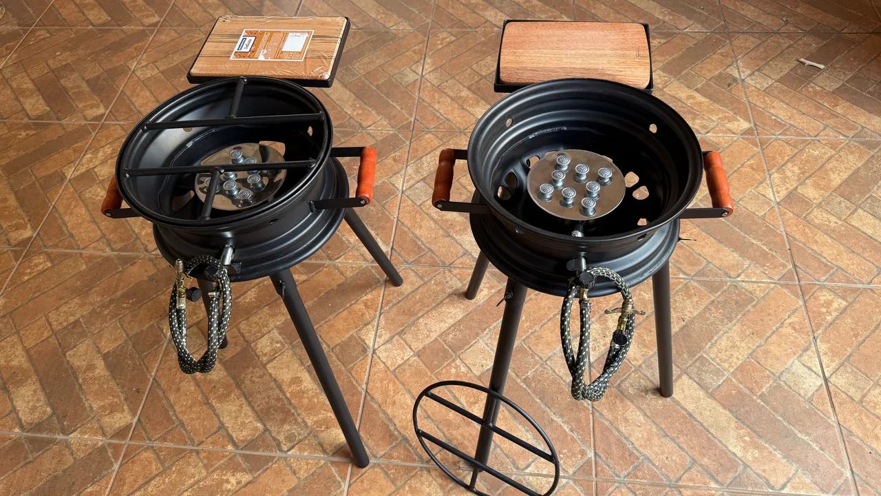 Fogareiro de Roda Robusto  - Foto 2