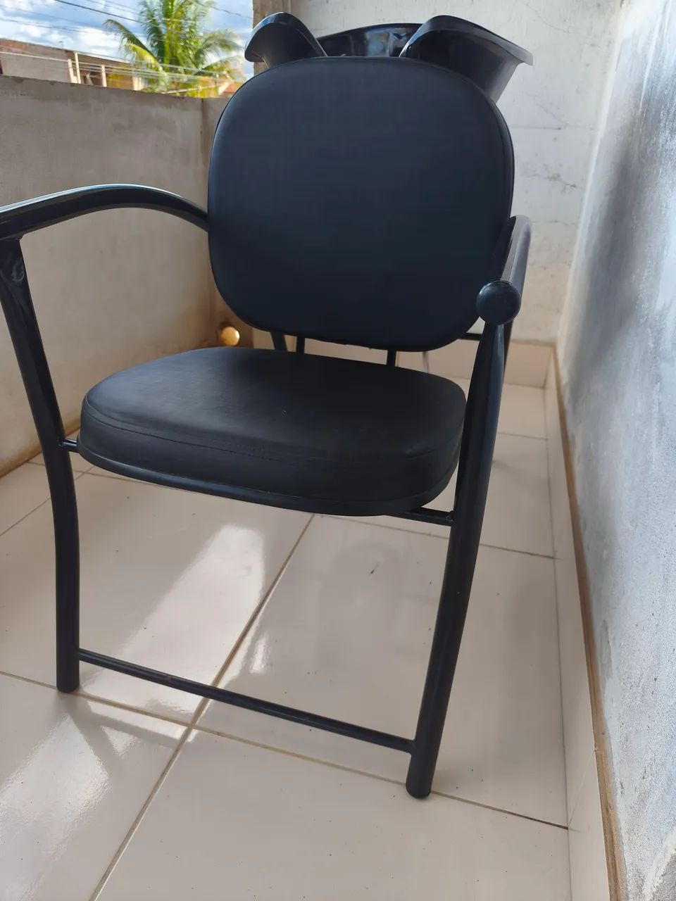 Lavatório para salão de beleza. 