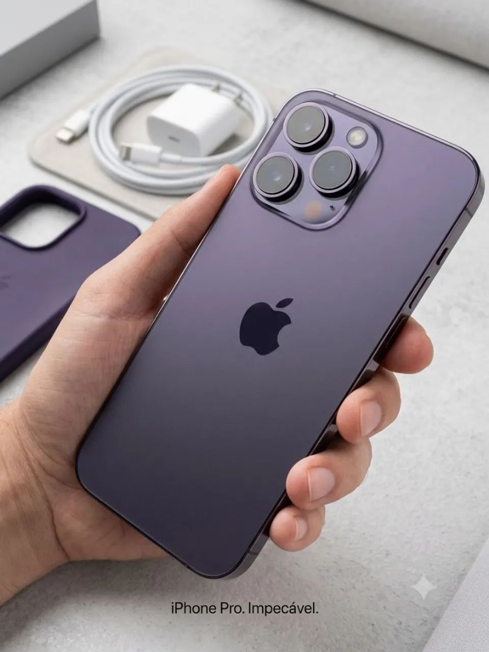 iPhone 14 Pro Max (Impecável) pra sair rápido - Foto 3