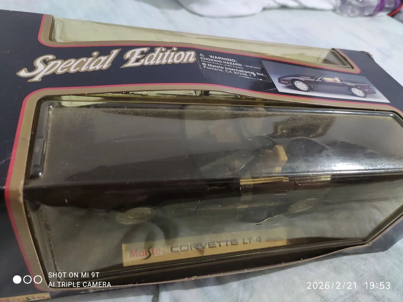 VENDE SE CORVETE LT-4 MINIATURA (MAISTO)