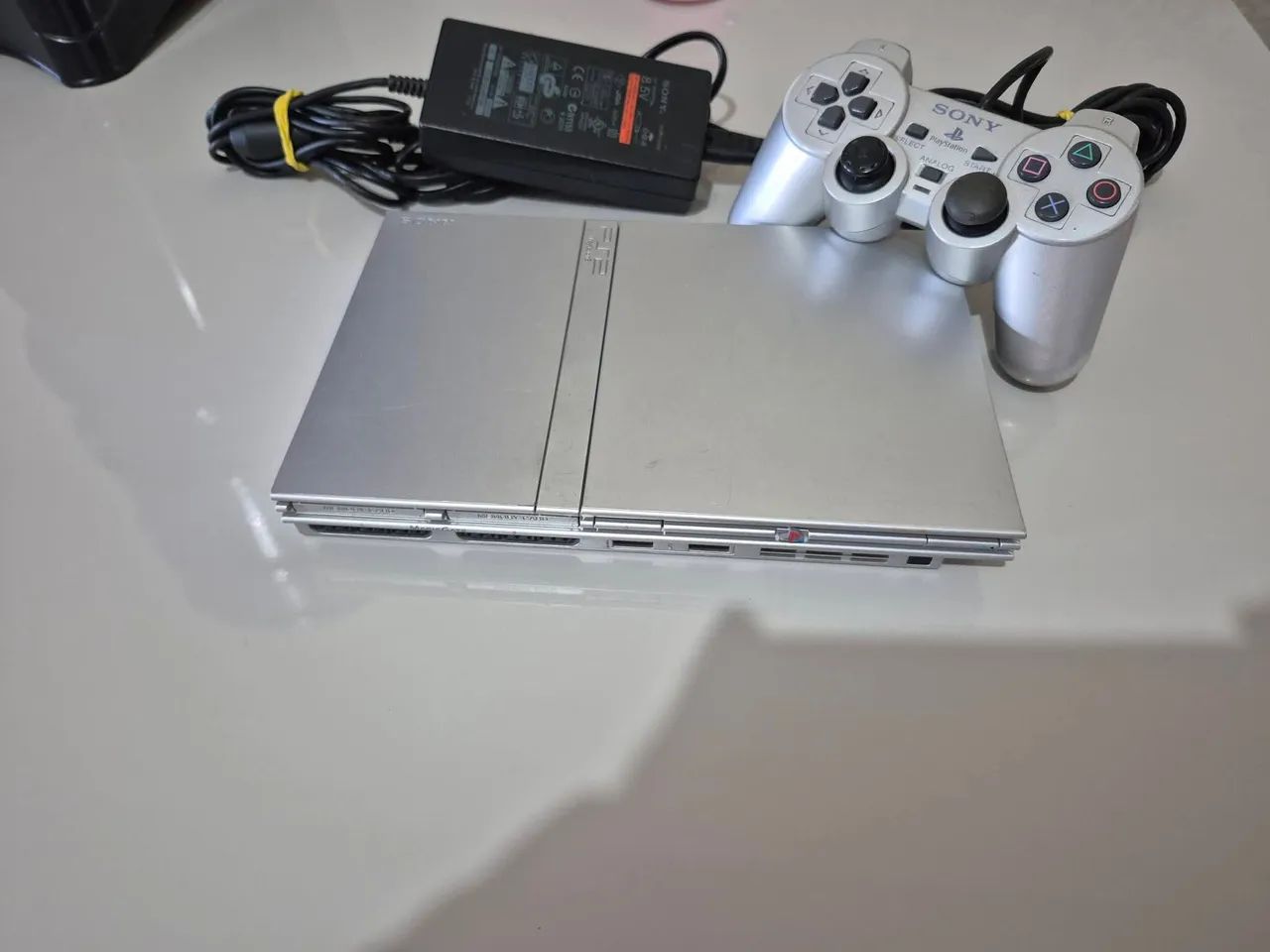 Playstation 2 cinza raro 