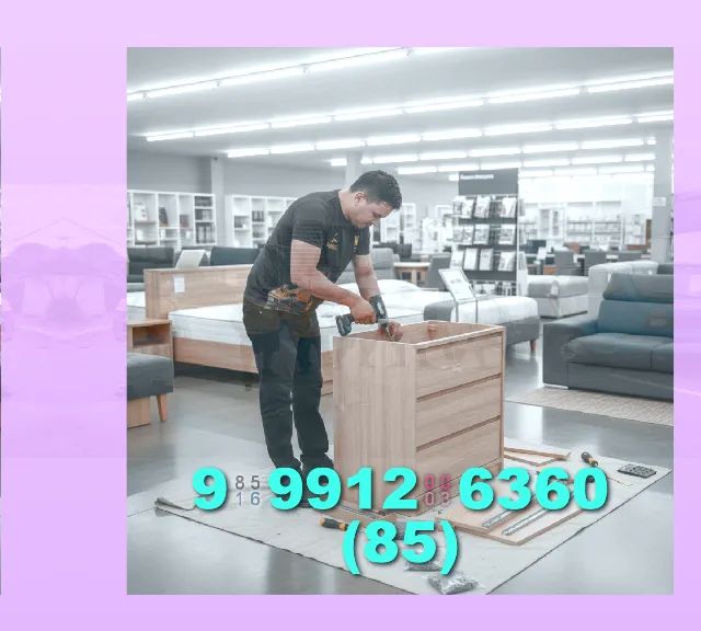 Montador de Móveis, serviço rápido e com preço justo! Chame agora e agende!