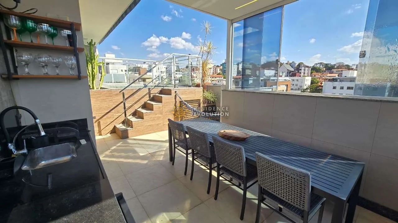 Cobertura, 3 quartos, 1 suite, 3 vagas - Foto 3