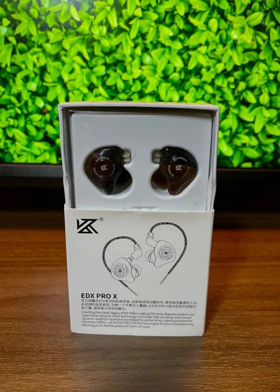 Fone KZ EDX PRO X  Lacrado - ENTREGA RÁPIDA - Foto 2