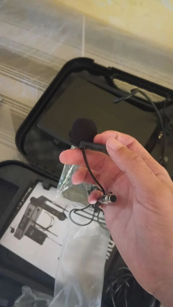 MICROFONE ORICULAR E LAPELA DYLAN ORIGINAL - Foto 4