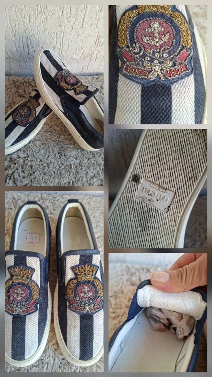 Tenis gucci 40 original - Foto 5