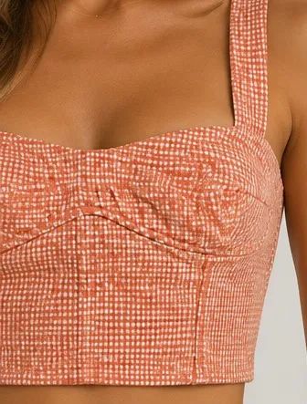 Conjunto Feminino Cropped e Shorts Alfaiataria - Foto 3
