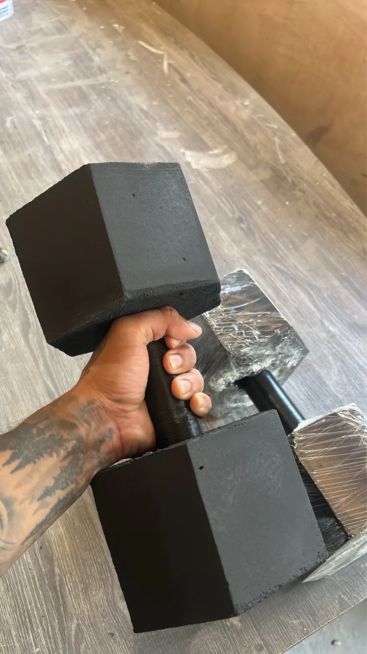 Halteres para treinar em casa  - Foto 5