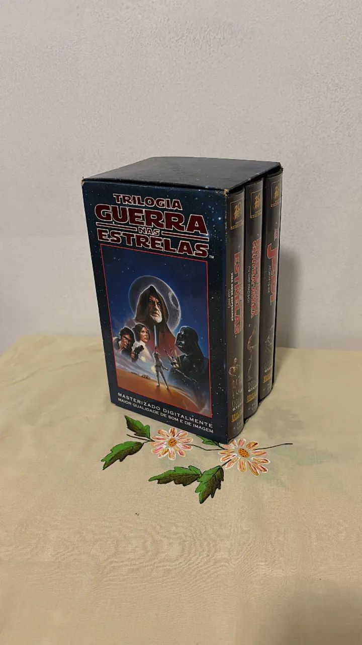 Box VHS Star Wars - Trilogia Original - Completo - Edição Masterizada