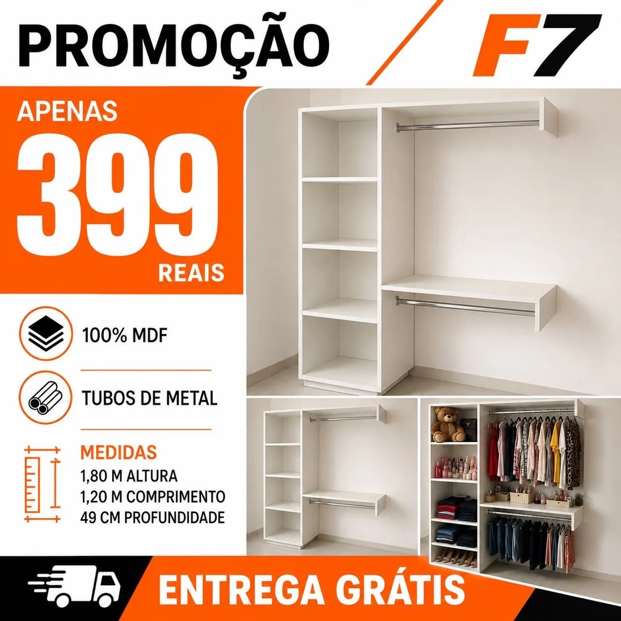 Expositor prateleira MDF  - Foto 3
