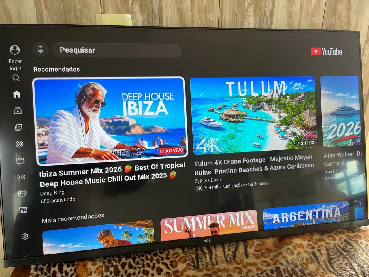 Smart tv TCL 43 4K pega todos os apps - Foto 2