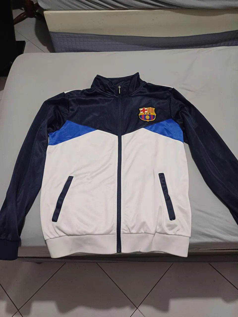 Casaco de treino oficial do Barcelona 