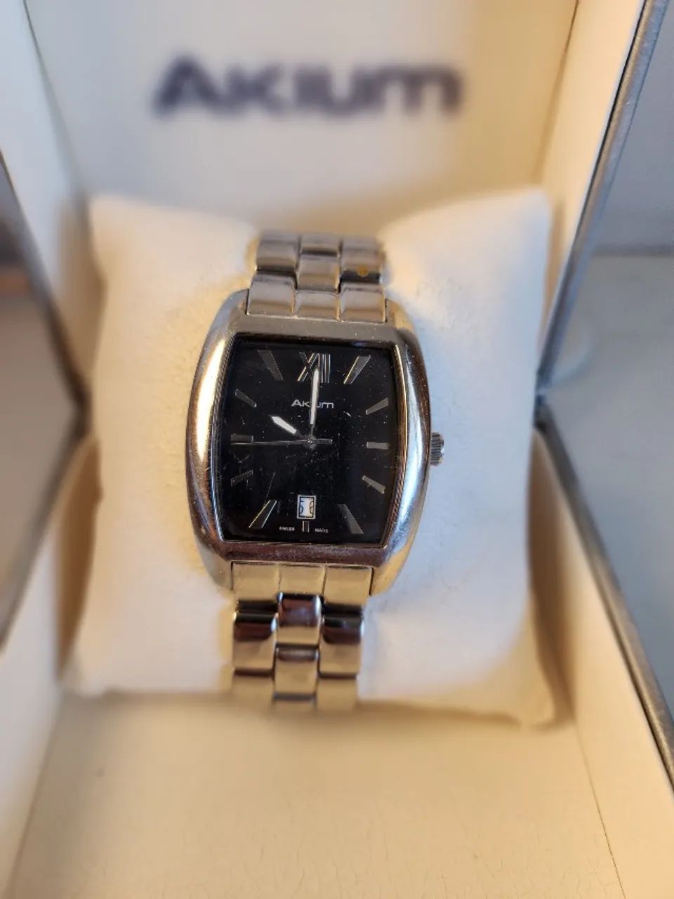 Relógio Akium AK1077 Swiss Made - Ref. 2480 - Original, Caixa e Certificado - Foto 2