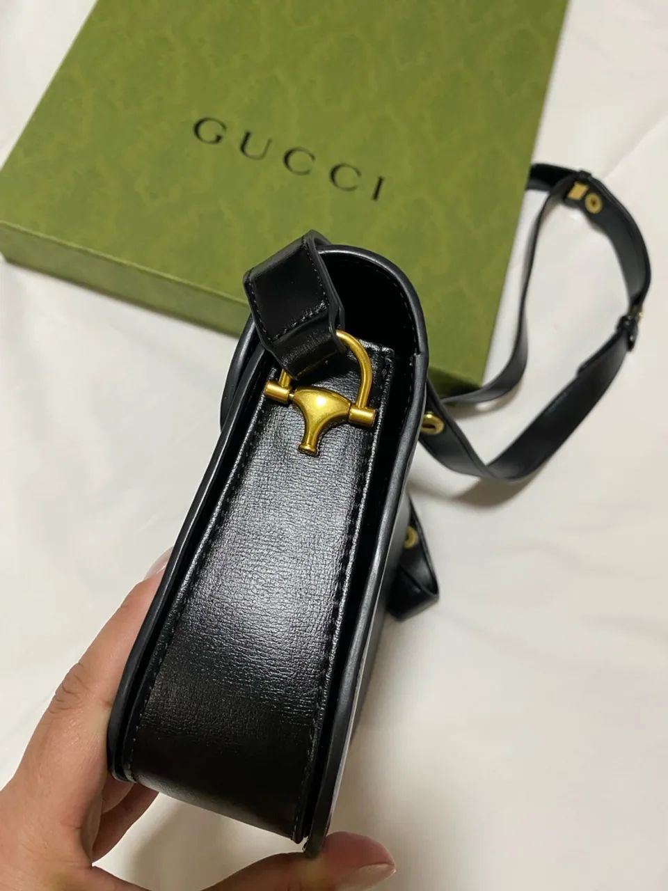 Bolsa preta Gucci NOVA - Foto 4