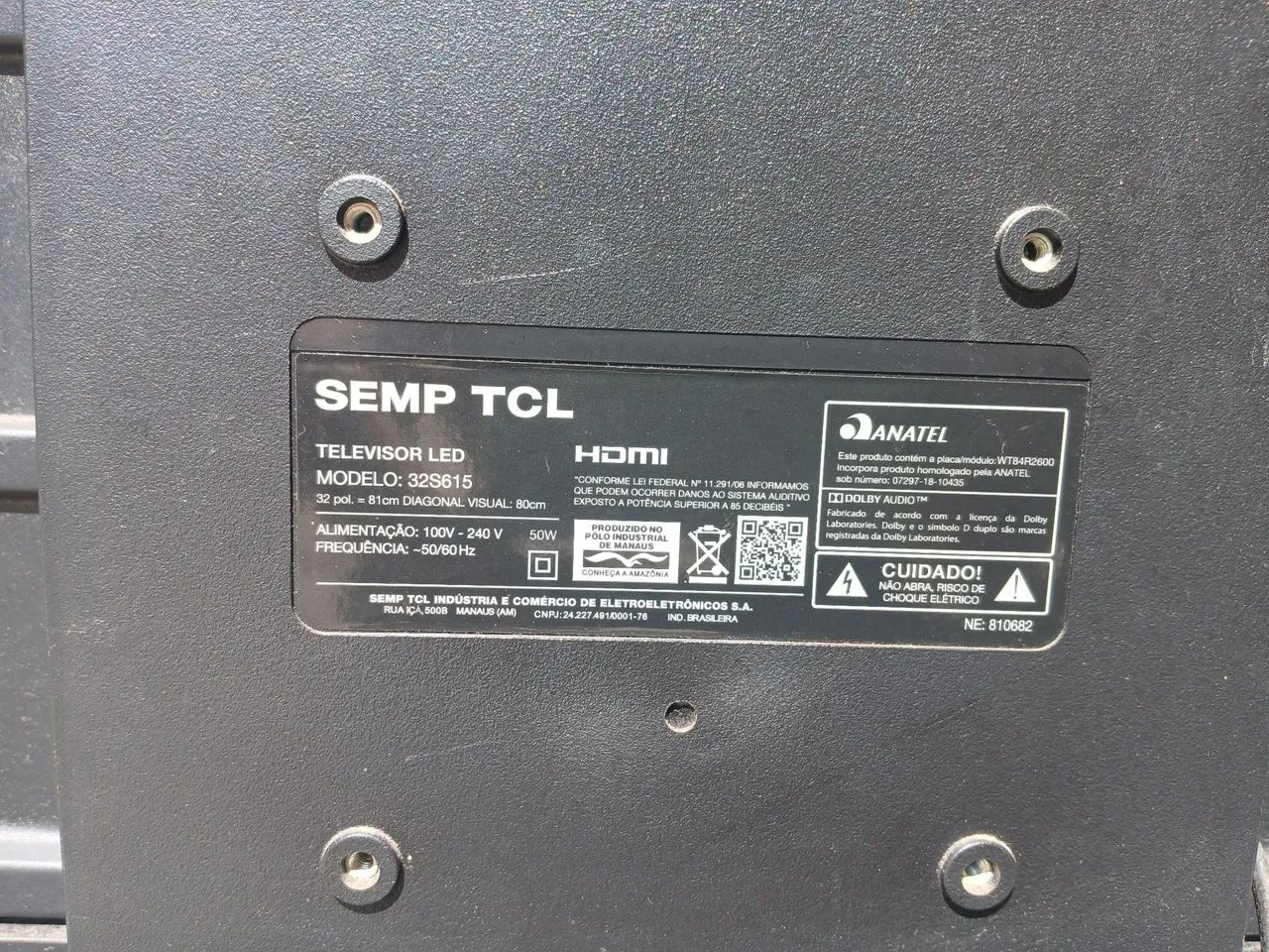 Smart tv 32 polegadas TCL (Reaproveitamento de peças)  - Foto 3