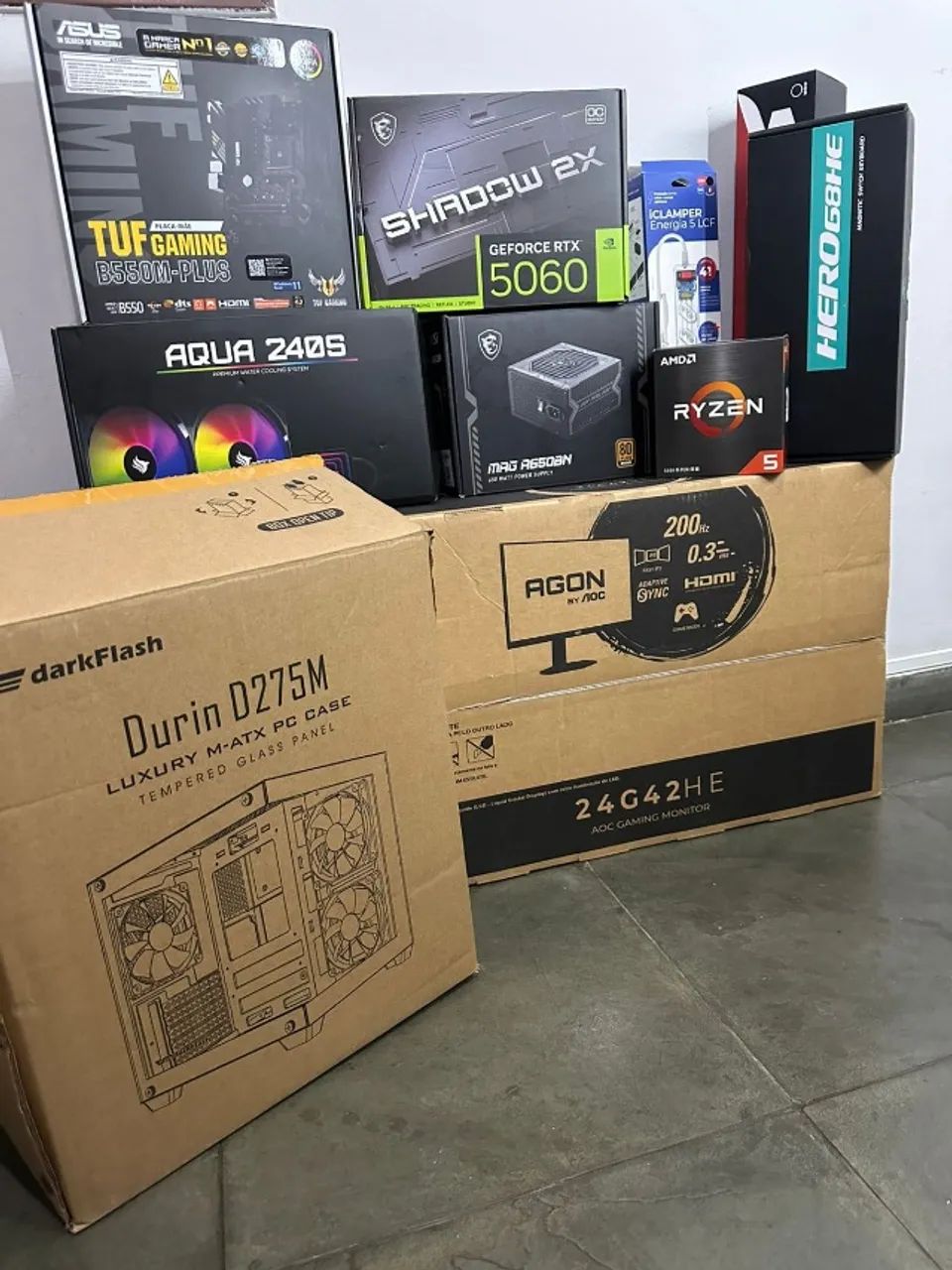 PC Gamer Completo - Comprado em Nov/2025 - Na Garantia 