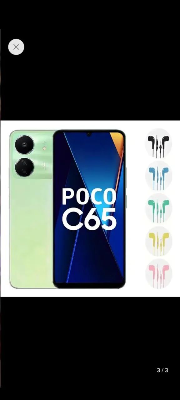 Vendo celular poco c 65 - Foto 2