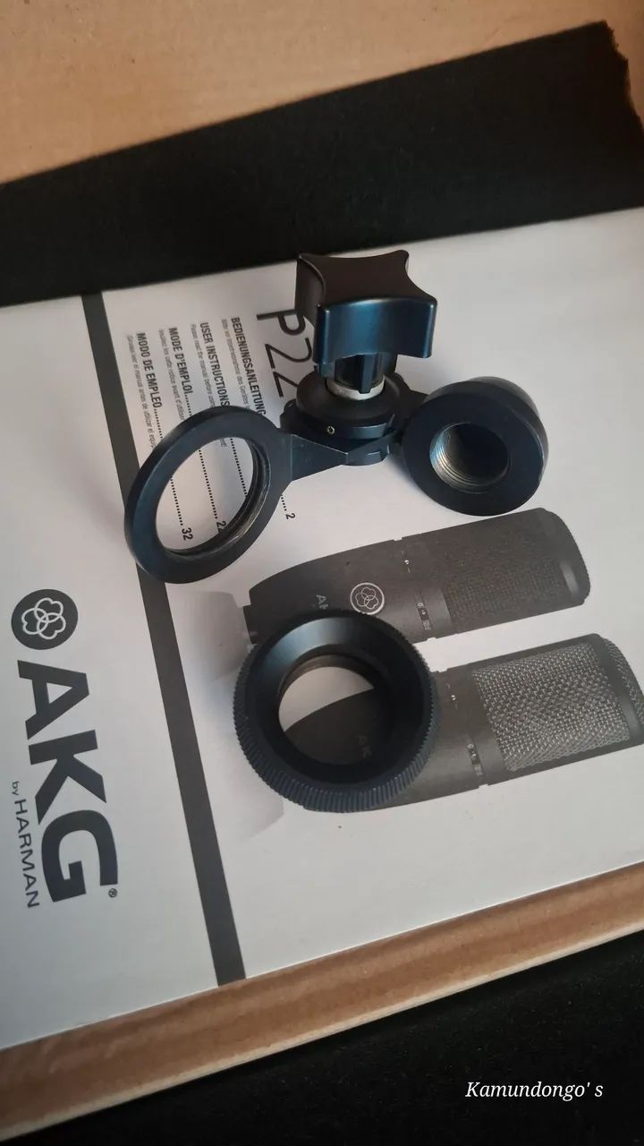 CONDENSER MICROFONE P120 AKG - Foto 4