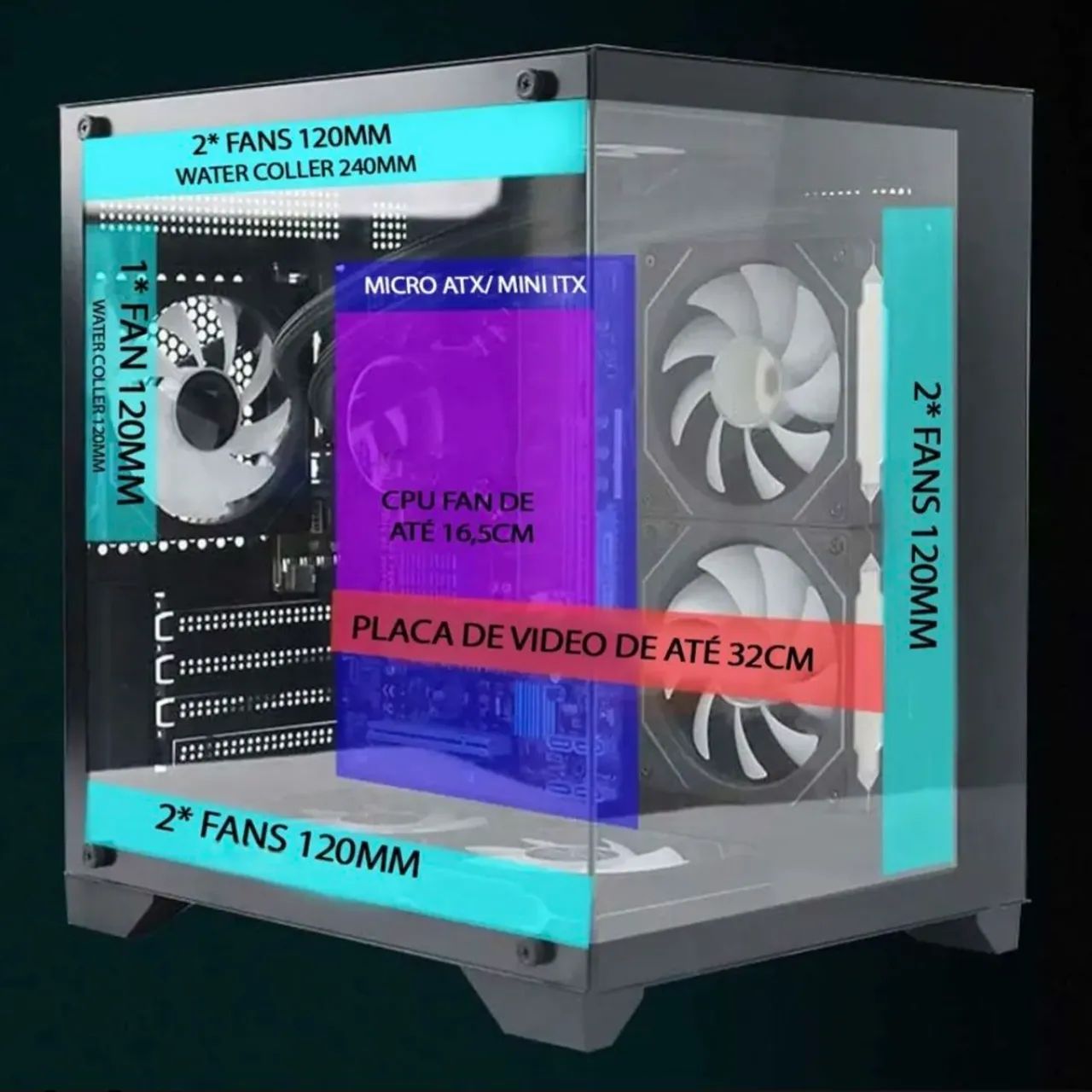 Gabinete Gamer  - Foto 3