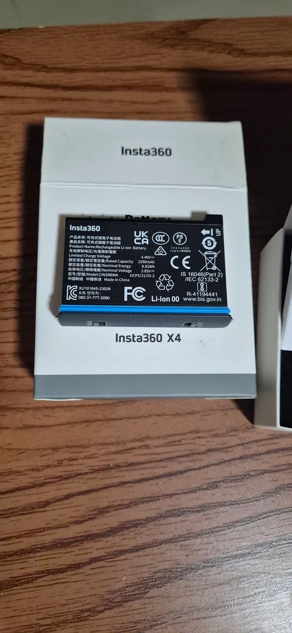 Bateria insta 360 X4 nova insta360 