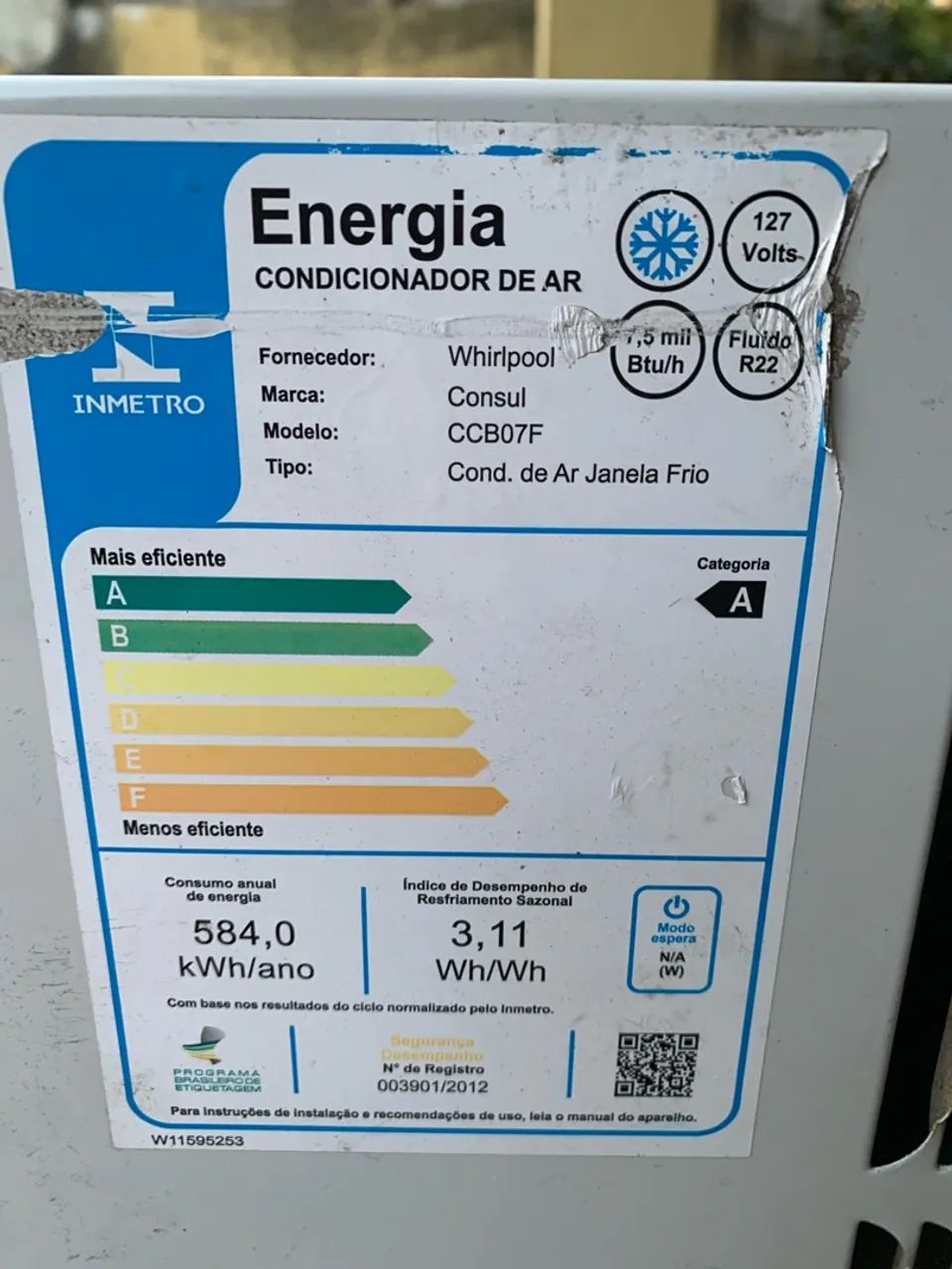 AR CONDICIONADO 7500buts  - Foto 4