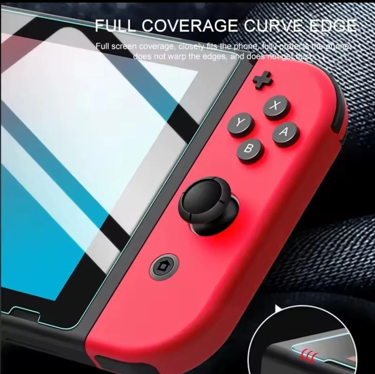 Película de vidro temperado Nintendo Switch  - Foto 2