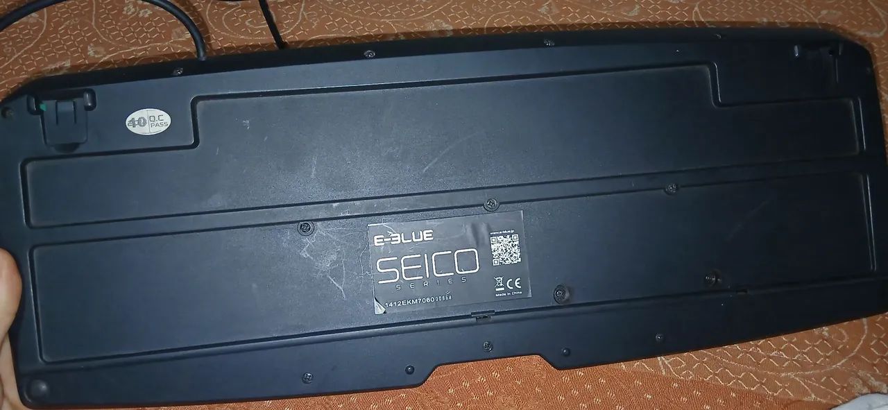 VENDO ESSE TECLADO DE NOT/COMPUTADOR E-BLUE - Foto 4