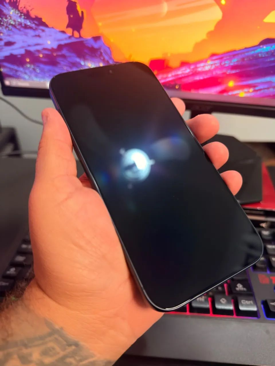 Iphone 17 Pro Max 256gb - Azul - Foto 4
