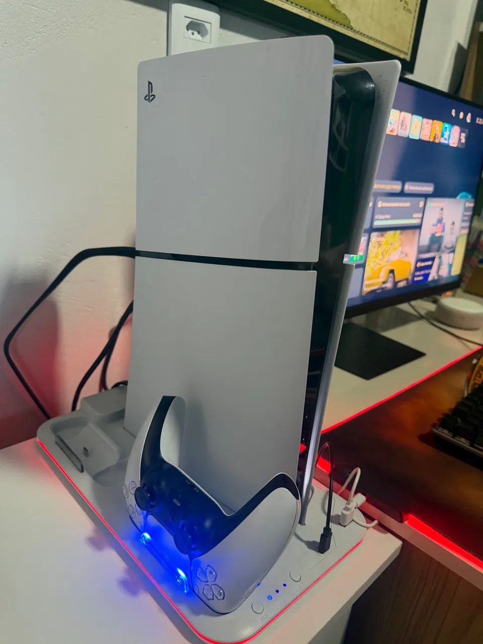 PlayStation 5 Slim Console Sony mídia digital 825Gb