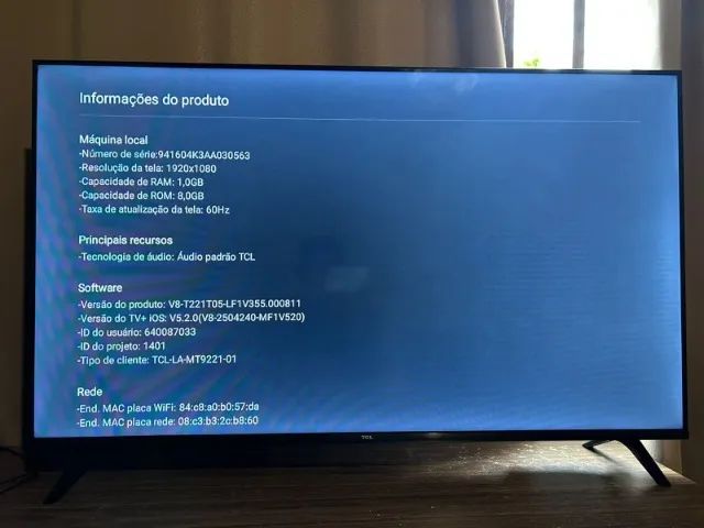 Smart TV TCL 42" com Alexa - Foto 3