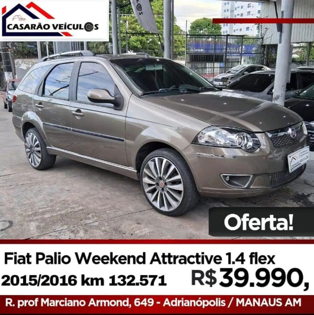 Fiat Palio Palio ATTRACTIVE 1.0 EVO Fire Flex 8v 5p 2016