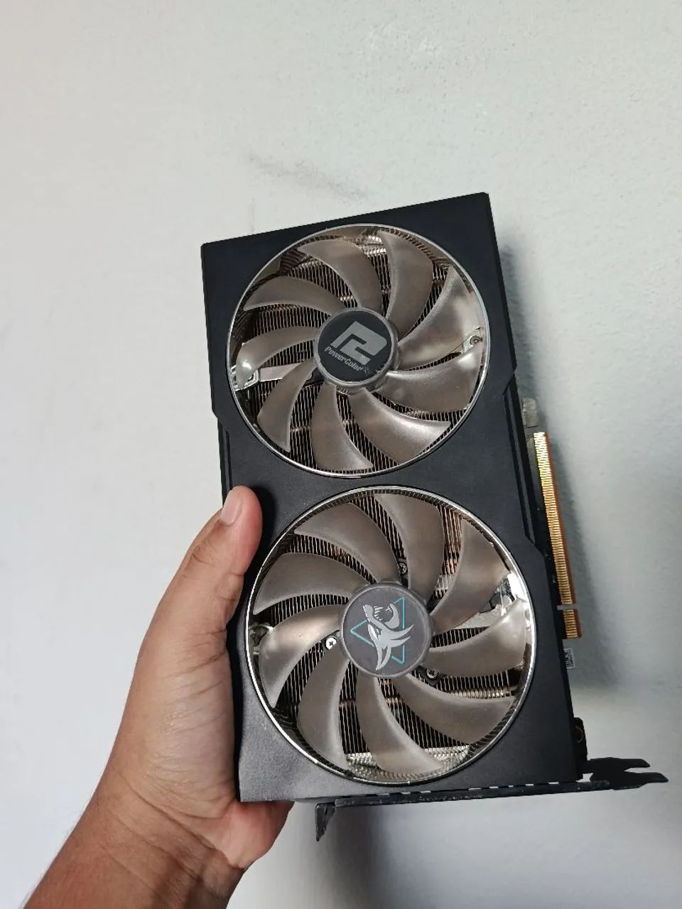 Placa de vídeo RX6600 com Led - Foto 2