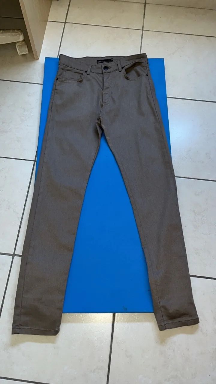 Calça sarja masculina  - Foto 3