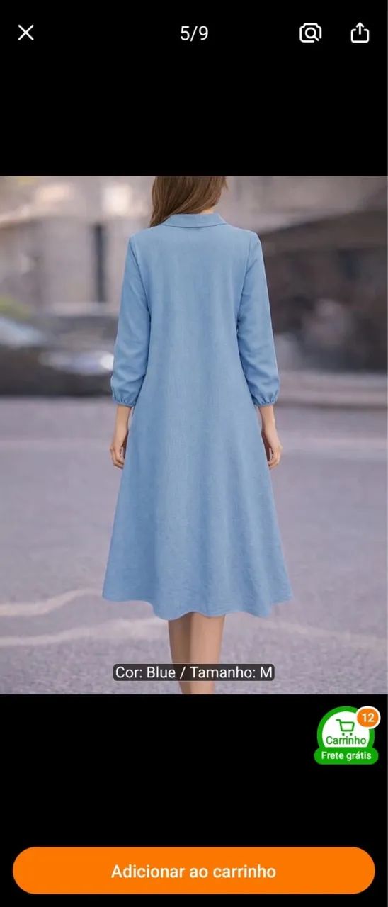 Vestido Temu