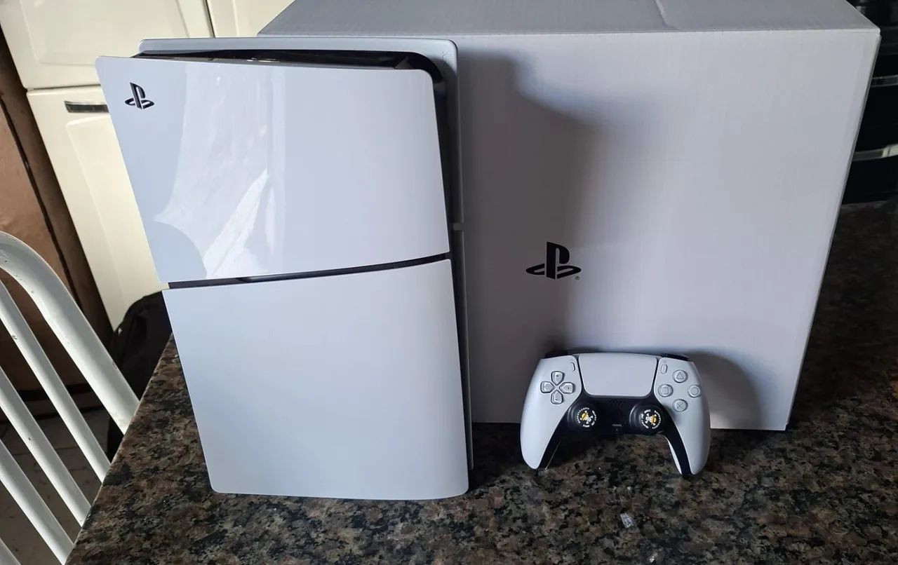ps5 slim midia digital  1 tera